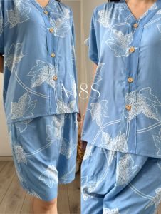 PROMO. LD 110 & LD 120. PIYAMA BABYDOLL BUSUI FULL KANCING VNECK RAYON PREMIUM