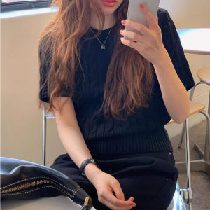 SHUQINGLAI | Ice Silk Slim Short Sleeve T-Shirt