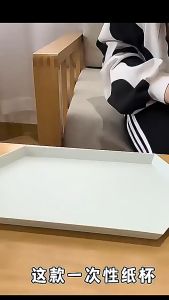 แก้วกระดาษใยไผ่หนา แบบใช้แล้วทิ้ง 8OZ./240ML.วัสดุจากใยไผ่ธรรมชาติ สีธรรมชาติไม่มีสารเรืองแสง ปลอดภัย ใส่น้ำร้อนน้ำเย็นได้ พร้อมส่ง