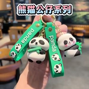 🔥IVY Cute Giant Panda Key Chain Bag Doll Key Chain Cartoon Creative Pendant