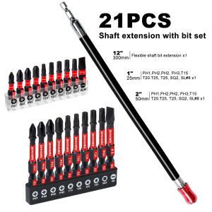 Geinxurn Flexible Hex Bit Extension Holder Quick Change Motorcycle Repair Tools&Suitable for Motorcycle Maintenance