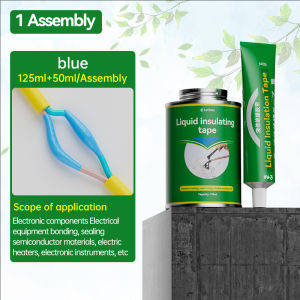 30ml/125mlLiquid insulation insulation tape waterproof electrician circuit board glue flame retardant high temperature resistant