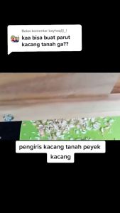 PERAJANG KACANG MANUAL BAHAN KAYU JATI