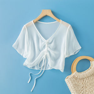 XMO | Light Silk Breathable Bolero White
