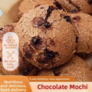 Chocolate Tasting Mochi Bread Snack