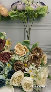 Rose Xander Artificial Bunga Premium dekorasi rumah kantor hiasan meja kamar COD Murah