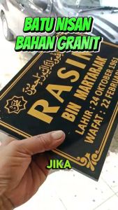 Lembaran Nama Batu Nisan: Desain Simbolik & Aksesoris Pemakaman