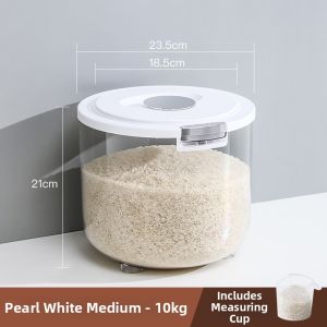 Airtight Seal Food-Grade Storage Container for Rice and Flour