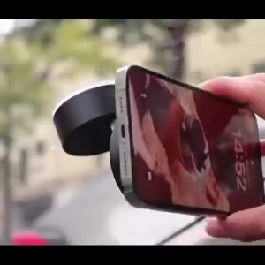 Magnetic Car Phone Holder 360° Rotation Car Mount Vacuum Suction Cup Bracket Adjustable Foldable