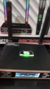 JBL VM700 Professional UHF Wireless Microphone System with Bluetooth Built-In Rechargeable Battery and Color Light with Voice Control