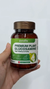 Estalife Premium Plant Glucosamine Vegetarian 1500MG | Vegan Halal | Relieves Joint Pain |60 Tablets