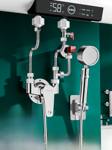 วาล์วผสมน้ำแบบ U-Shape สำหรับเครื่องรีดผมไฟฟ้า วาล์วแบบแยกสองทางสามทาง อุปกรณ์ทั้งหมด หัวน้ำประปา สีสันสดใส วัสดุคุณภาพดี