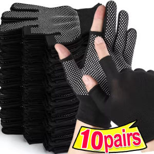 10/20คู่ ถุงมือป้องกันการลื่นไถล / ถุงมือกีฬาป้องกันรังสียูวีสำหรับผู้ชายและผู้หญิง / ถุงมือหน้าจอสัมผัสสำหรับกลางแจ้ง / สำหรับขับรถ ขี่จักรยาน