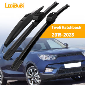 For Ssangyong Tivoli Hatchback 2015-2023 1set Front & Rear Windshield Wiper Blades Windscreen Wipers 2016 2017 2018 Accessories
