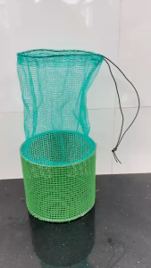 Rọng Nhái ếch tôm cá (20x40cm) Lưới nhựa 2 vành kẽm.
