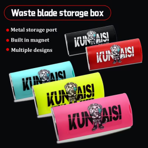 Blade storage box waste old blade breaker safety belt magnetic blade storage box safe disposal of rusty waste blades suitabl