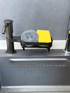 Sincecu Kitchen detergent presser vegetable basin sink press soap dispenser extension tube