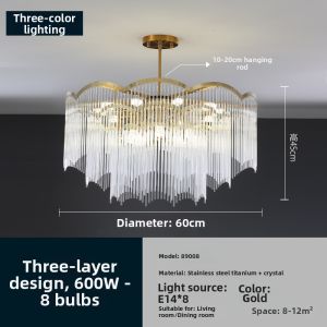 HAOJUESHIDENGSHI | Luxury Italian Crystal Chandelier