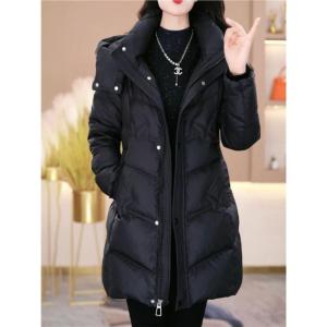MAIMEI | Jiujiang Womens Down Jacket 2025 Winter New Arrival High End Pinghu Brand Trendy Small Size White Duck Down Outerwear