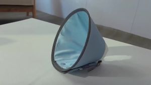 HamshMoc Pet E Collar Lightweight High Strength EVA Adjustable Reflective For Cats Dogs