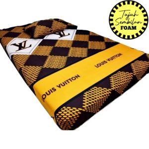 Kasur Busa High Density 26 Untuk 1 Orang Gratis Bantal 1 Guling 1 UK 180X80X10 Cm