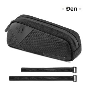 West Biking | Túi Đựng Đồ Xe Đạp Mini WEST BIKING 0.6L Chất Liệu Da PU Chống Nước Gắn Khung Xe Dành Cho Xe Đạp Đường Trường & MTB Túi Dụng Cụ Nhỏ Gọn Với Dây Đeo Silicon.