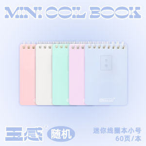 Transparent Mini Coil Small Notebook Portable Notepad Portable A7 Small Size Notebook Pocketable Note Notebook