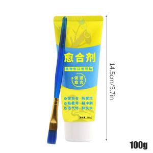 100g Tree Wound Bonsai Cut Paste Smear Agent Pruning Compound Sealer with Brush Grafting Pruning Sealer Tree Repair Ointment