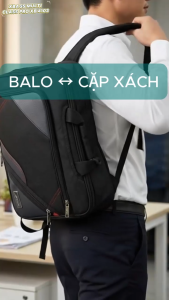 Cặp Công Sở Nam Đa Năng 3 Cách Đeo Cao Cấp Tiện Dụng Phong Cách Sang Trọng Mạnh Mẽ Có Thể Đựng Laptop Xbags Mutil Class Pro – Mã XB4103