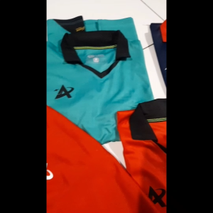 Jersey Olahraga Pria Anti-Odour Dryfit Merah - Jersey Sepak Bola Pria S/M/L/XL/3XL/4XL/5XL/6XL
