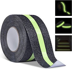 5CM*5M Anti-Slip Grip Tape Luminous Tape Safety Warning Tape for Indoor Outdoor Stair Steps