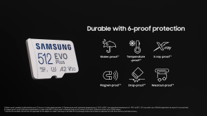 Samsung Original EVO Plus microSD Card | Class 10 with Adapter 64/128/256/512/1TB Memory Card