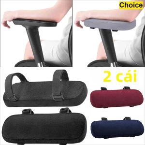 2 Chiếc Mút Tay Đệm Bộ Cho Gia Đình/Ghế Văn Phòng Hỗ Trợ Khuỷu Tay Có Có Thể Tháo Rời Có Thể Giặt Máy Tính Ghế Chơi Game Phụ Kiện