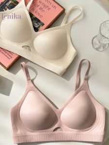 TENIKA เจลลี่บรา บราไร้ขอบ ไร้โครง Jelly Bra ใส่สบาย เนื้อผ้านิ่ม เก็บทรงดี -078