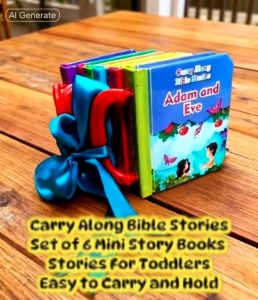 Carry Along Bible Stories * Combo Pack 6 in 1 * Toddlers Bible Stories * Good News and Resources