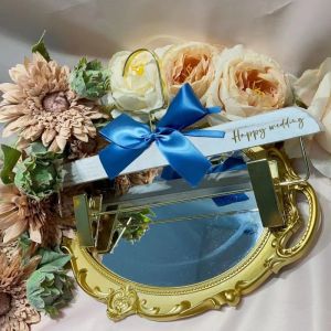 Wedding Hanger Custom Name Bride and Groom Weddings Hanger Lettering Custom Wedding Companion Gift