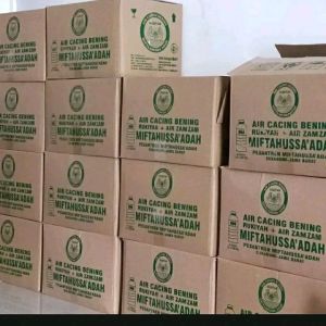 1 DUS Air cacing bening Ruqyah Obat demam/tyfus | ukuran 330 ml