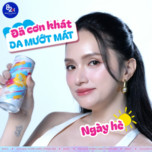 [Pack 2 Lon] Thực phẩm bổ sung Collagen beauty drink 500 miligram miixed with Vitamin C 70 miligram pink guava flavor (82X BEAUT BRAND)  (245ml/Lon)