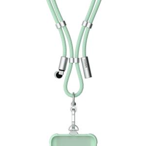 Hagibis | Dây Đeo Điện Thoại 2in1 – Cáp Sạc Nhanh Type-C / Lightning Đeo Cổ Đeo Chéo Chống Rơi Có Thể Điều Chỉnh Phù Hợp iPhone 17 / 16 Pro / Android