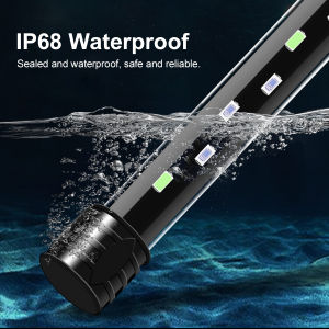 48/38CM LED Fish Tank Underwater Tube Lamp Bar Light 220V EU For Aquarium Submersible Fish Pet Plant Growth Lighting Decoration
