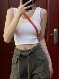 HUOLISI | American Hot Style Workwear Strap Camisole Top