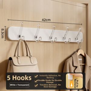 TAILI | No-Drill Wall Adhesive Door Hanging Rack