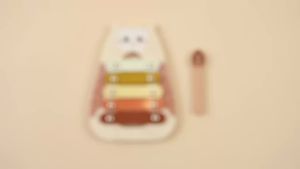 Cartoon Owl Wooden Five Note Xylophone Baby Sensory Development Percussion Instrument Early Education Music Educational Toy Gift