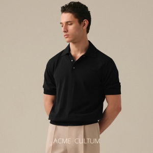 Silk and Long-staple Cotton Knit Polo Shirt 16 Needle
