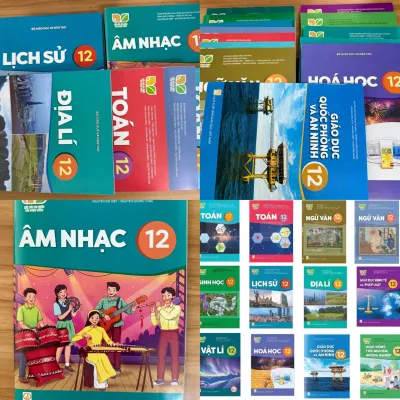 Bộ sách giáo khoa Lớp 12- Kết Nối Tri Thức Với Cuộc Sống (13 quyển- Kèm bìa bao nhãn tên)