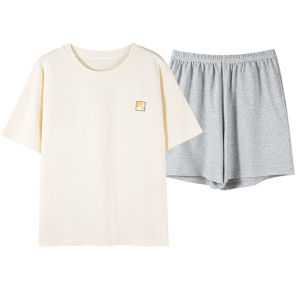 Miiow | Catwoman Summer New Sweet Cute Womens Sleepwear Short Sleeve Cotton Pajamas Shorts Outdoor Wearable Home Comfortable Clothes