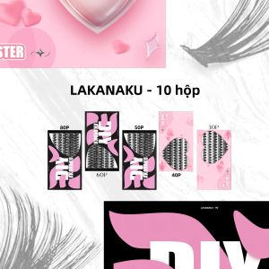 10 Hộp Mi Giả Tự Làm Kiểu Manga Dày Mềm Xù Mi Cá Nhân Tóc Tổng Hợp Làm Thủ Công