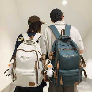 Large Capacity Backpack Mens and Womens Japanese Style Niche Design Schoolbag High School Student College Student Computer Backpack Fashion Bag