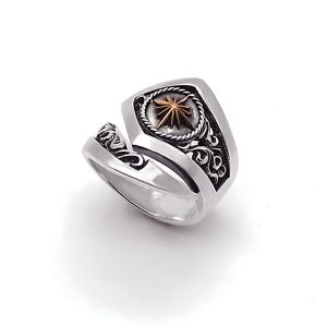 Cincin Elegan Desain Unik Motif Rasi Bintang (Adjustable)