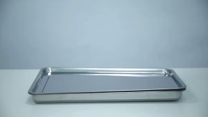 Promo Paket Hemat 3 Pcs Nampan Stainless Nampan Persegi Panjang